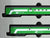 N Scale Kato 106-017 BN Burlington Northern Passenger 6-Car Set w/ Lights