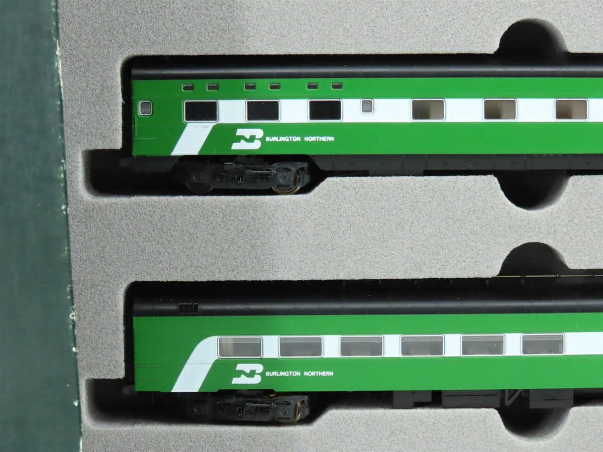 N Scale Kato 106-017 BN Burlington Northern Passenger 6-Car Set w/ Lights