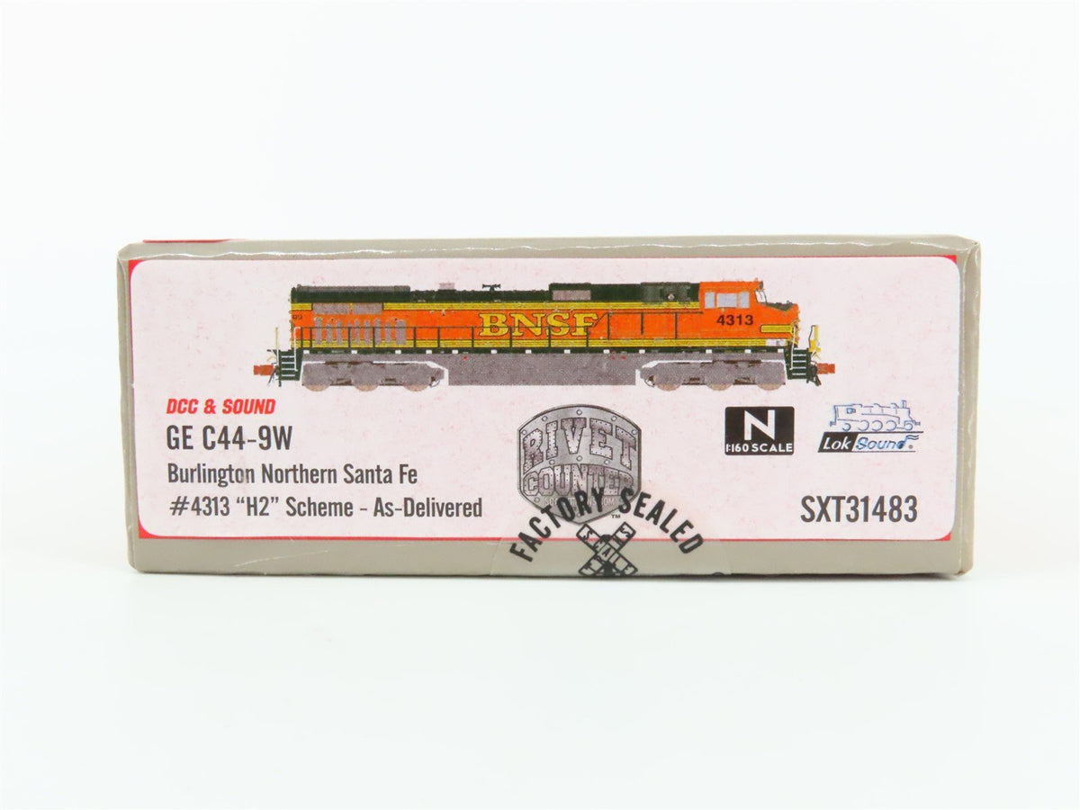 N Scale Scaletrains.com SXT31483 BNSF Railway C44-9W Diesel #4313 w/ DCC &amp; Sound