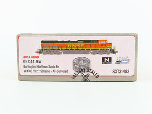 N Scale Scaletrains.com SXT31483 BNSF Railway C44-9W Diesel #4313 w/ DCC & Sound