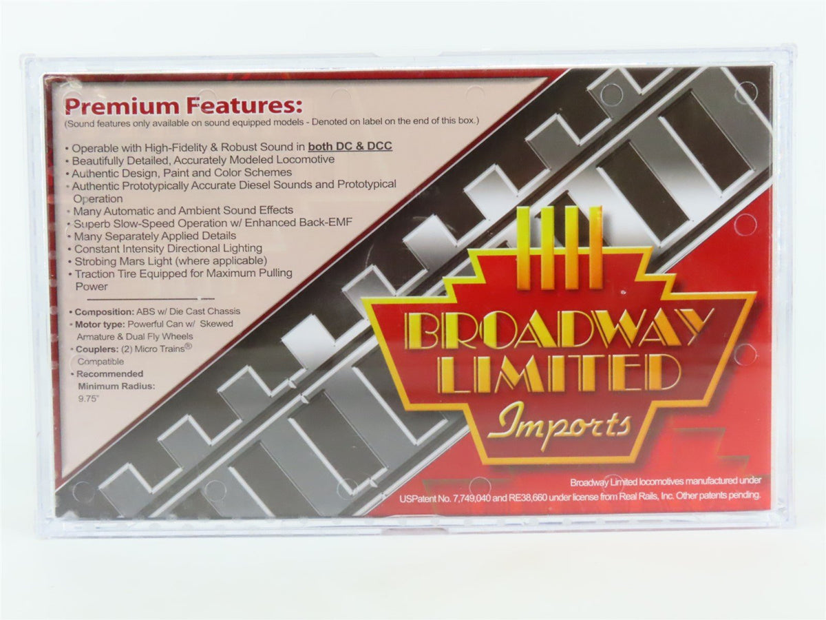 N Scale Broadway Limited BLI 3244 CNW Railway E8A Diesel #510 w/ DCC &amp; Sound