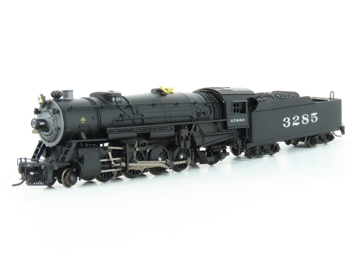 N Scale Broadway Limited BLI 5701 ATSF Santa Fe 2-8-2 Steam #3285 w/ Paragon 3