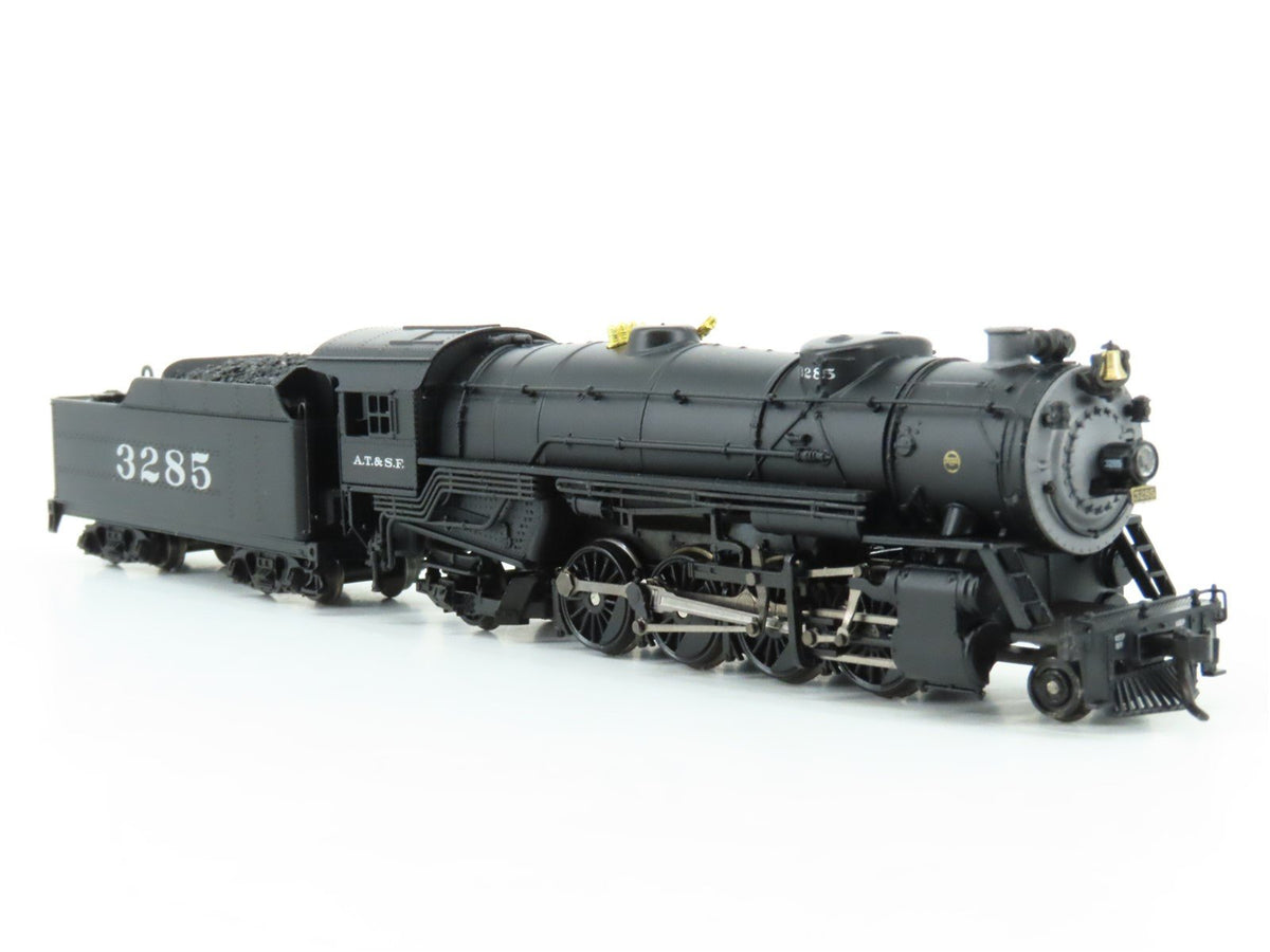 N Scale Broadway Limited BLI 5701 ATSF Santa Fe 2-8-2 Steam #3285 w/ Paragon 3