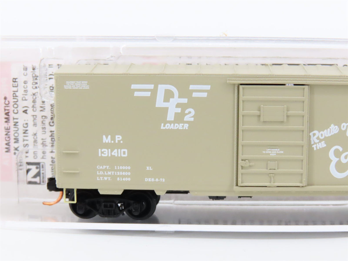N Scale Micro-Trains MTL 07300180 MP Route of Eagles 40&#39; Box Car #131410