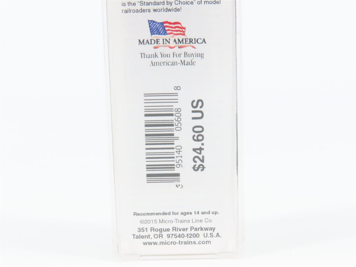 N Scale Micro-Trains MTL 07300180 MP Route of Eagles 40&#39; Box Car #131410