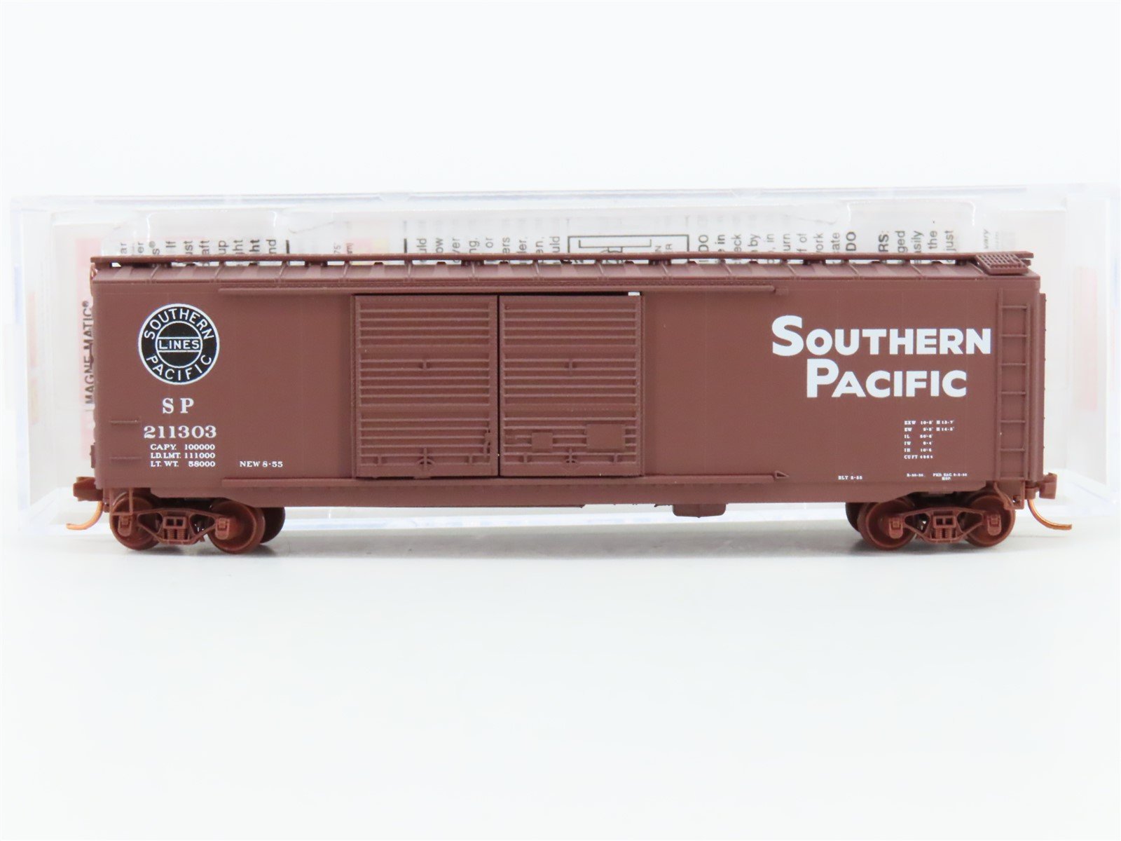 N Scale Micro-Trains MTL 03400320 SP Southern Pacific 50' Box Car #211303
