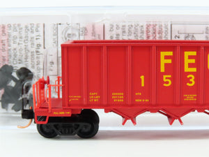 N Micro-Trains MTL 12500060 FEC Florida East Coast 3-Bay Ortner Hopper #15300