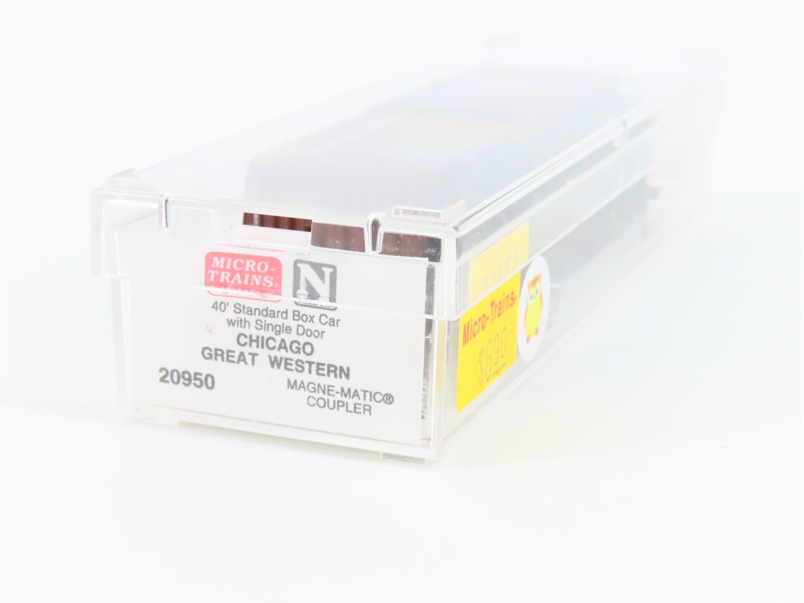 N Scale Micro-Trains MTL 20950 CGW Corn Belt Route 40' Single Door Boxcar #90017