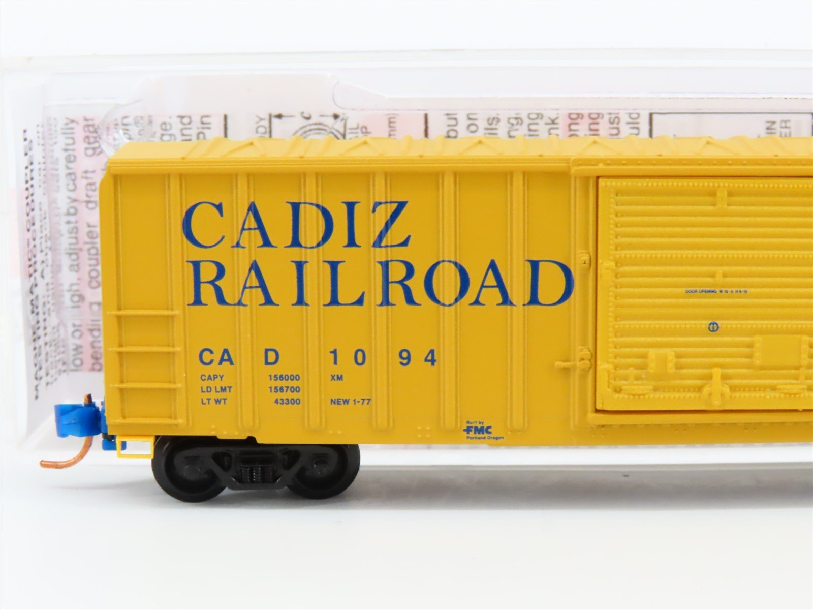 N Scale Micro-Trains MTL 02500690 CAD Cadiz Railroad 50' Box Car #1094