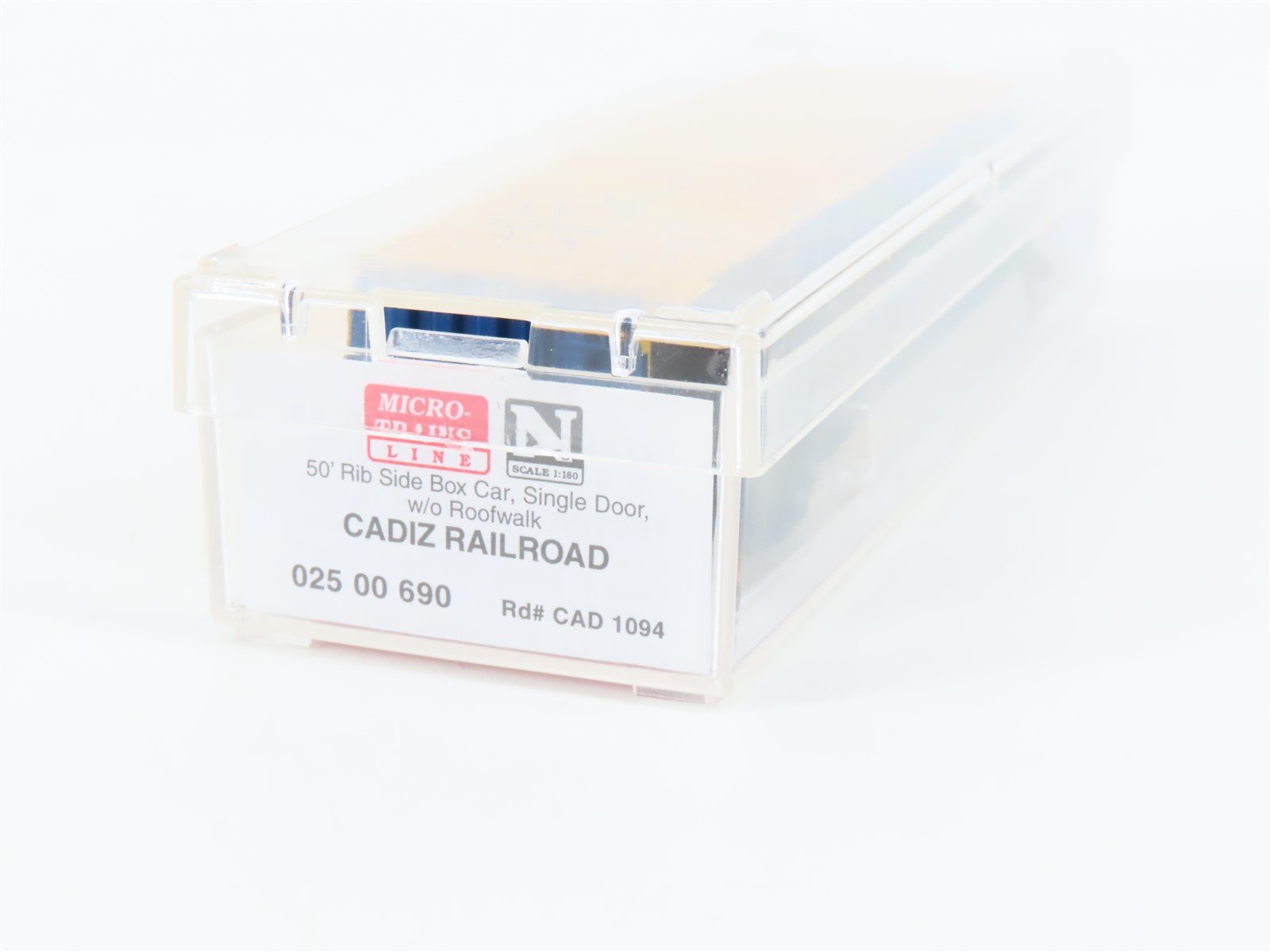 N Scale Micro-Trains MTL 02500690 CAD Cadiz Railroad 50' Box Car #1094