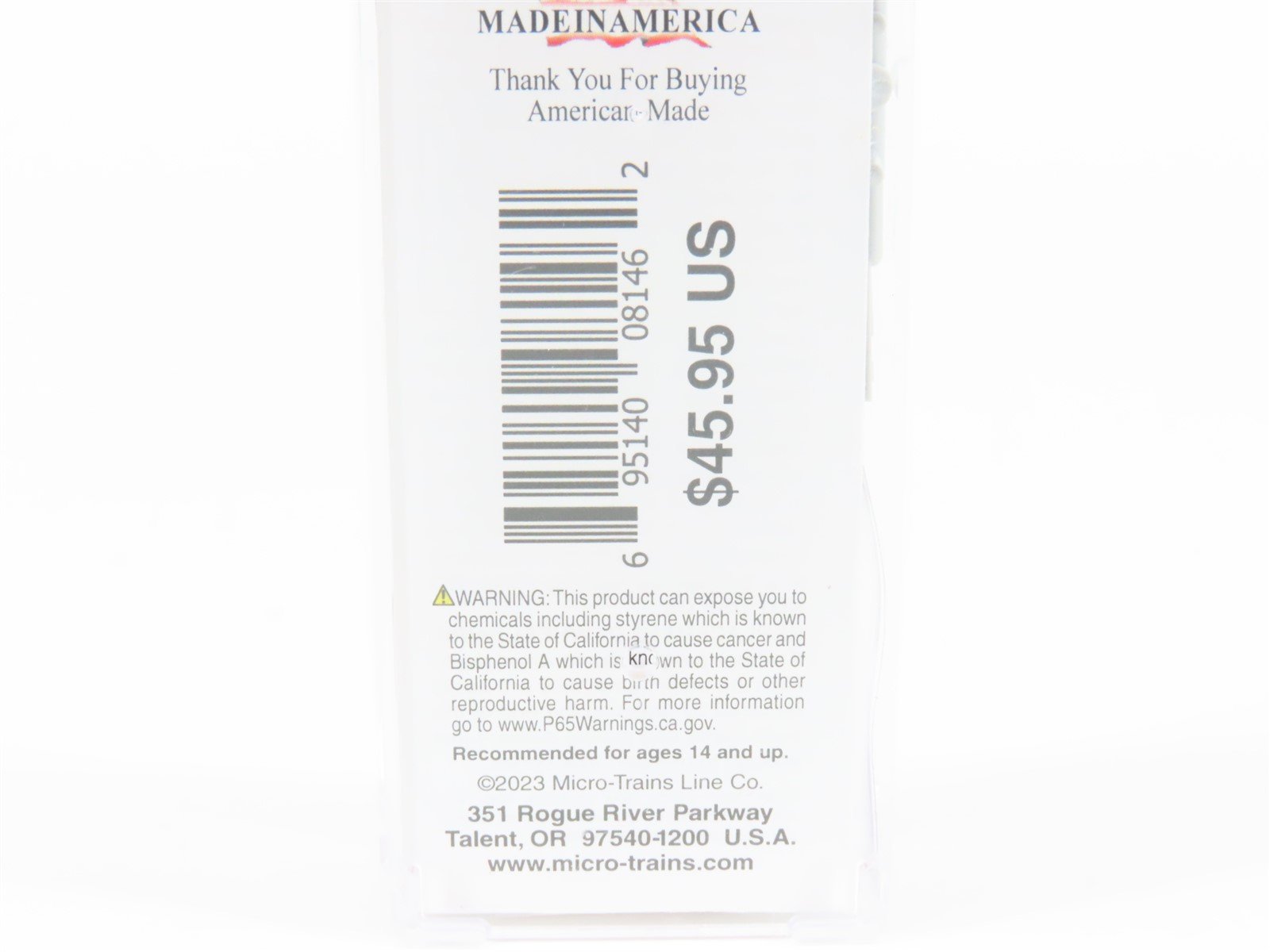 N Scale Micro-Trains MTL 09500031 UP Union Pacific 2 Bay Covered Hopper #11443