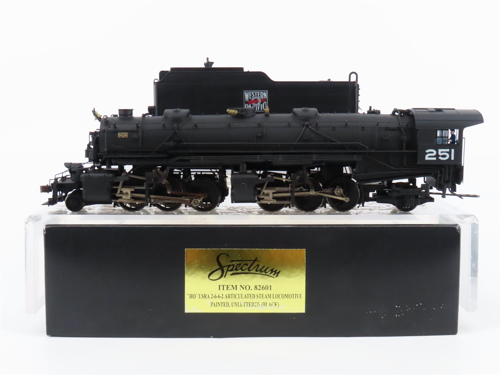 HO Scale Bachmann Spectrum 82601 WP 2-6-6-2 Steam #251 w/ DCC - CUSTOM