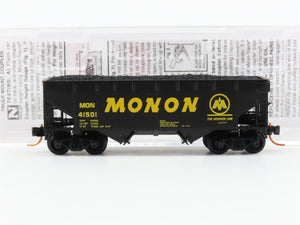 N Scale Micro-Trains MTL 05500370 MON Hoosier Line 2 Bay Hopper #41501 w/load