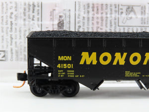 N Scale Micro-Trains MTL 05500370 MON Hoosier Line 2 Bay Hopper #41501 w/load