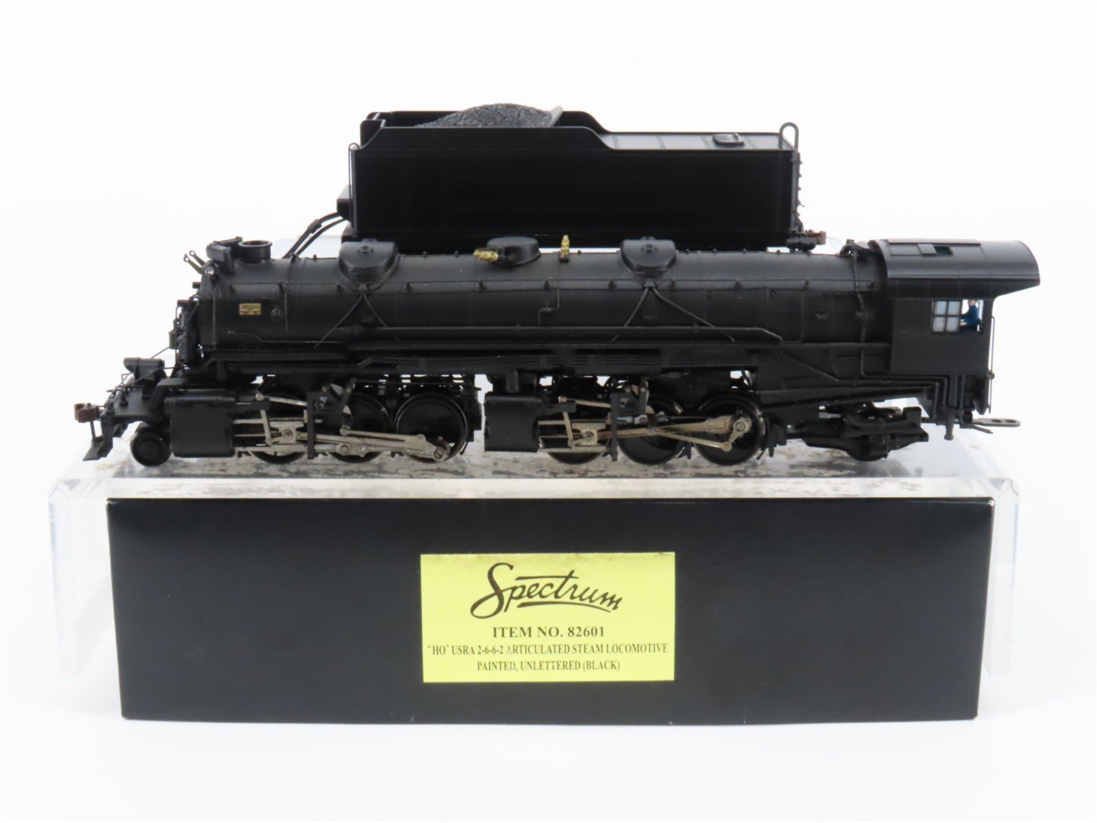 HO Scale Bachmann Spectrum 82601 Unlettered 2-6-6-2 Steam Loco w/ DCC & Sound