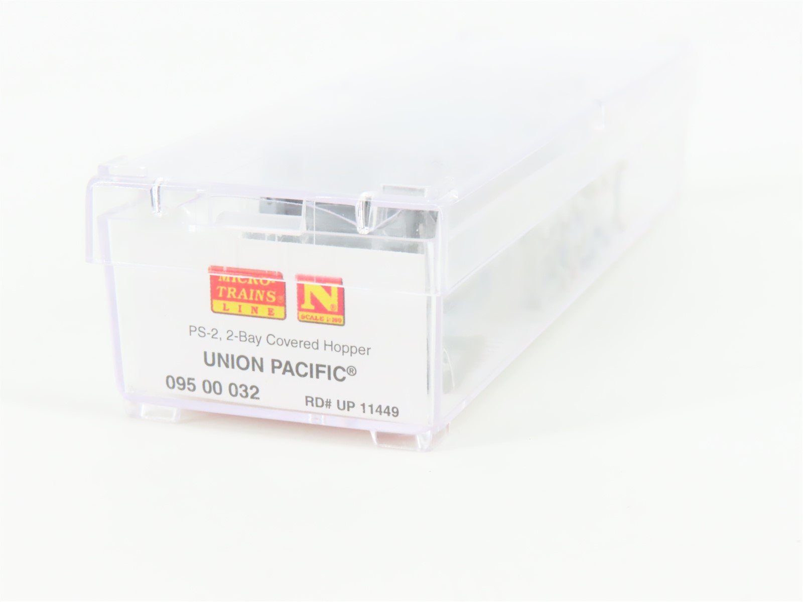 N Scale Micro-Trains MTL 09500032 UP Union Pacific 2 Bay Covered Hopper #11449