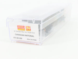 N Scale Micro-Trains MTL 07300250 CN Transparent 40