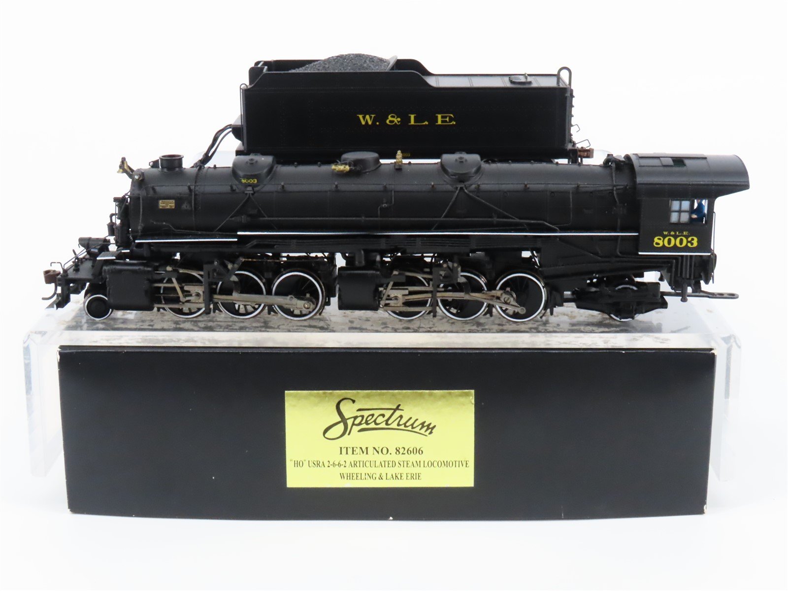 HO Scale Bachmann Spectrum 82606 WLE 2-6-6-2 Steam Loco #8003 w/ DCC & Sound