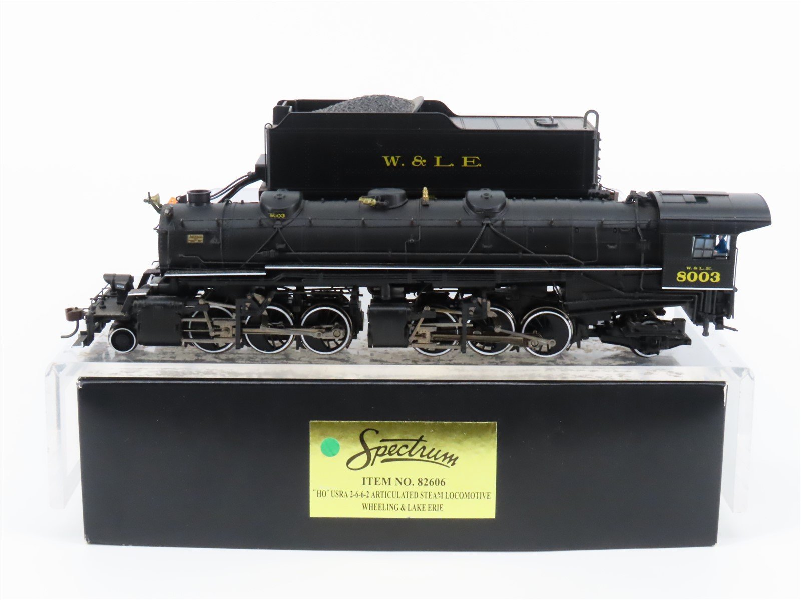 HO Scale Bachmann Spectrum 82606 WLE 2-6-6-2 Steam Loco #8003 w/ DCC