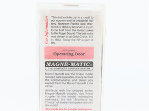 N Scale Micro-Trains MTL 29030 NP Northern Pacific 40' Automobile Box Car #8006