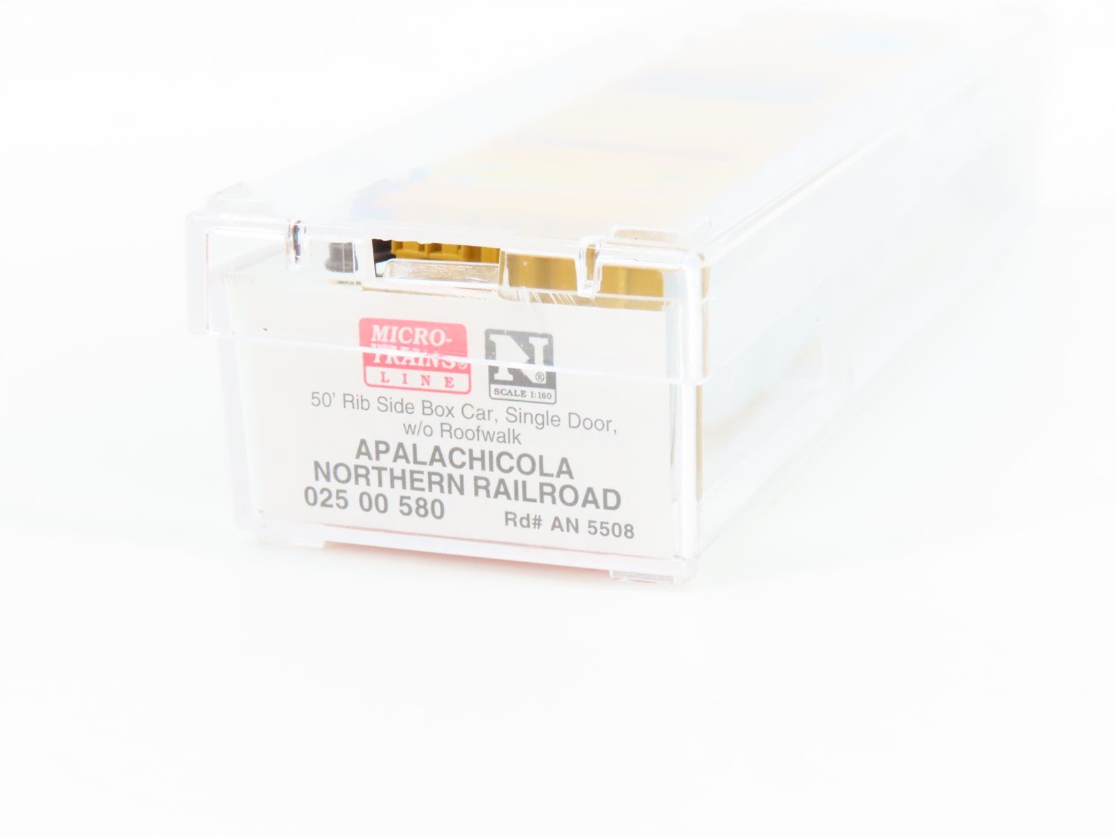 N Scale Micro-Trains MTL 02500580 AN Port St. Joe Route 50' Boxcar #5508 w/ Load