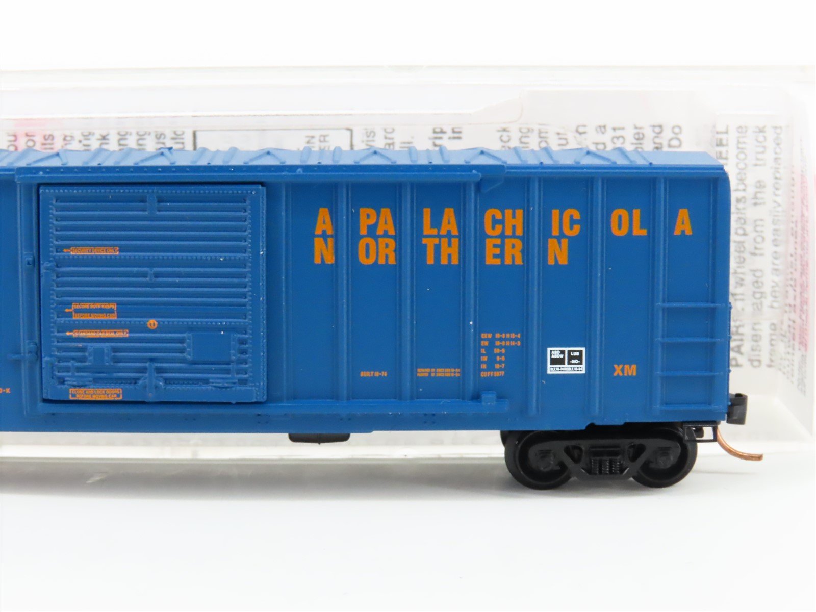 N Scale Micro-Trains MTL 25600 AN Port St. Joe Route 50' Rib Side Box Car #7033