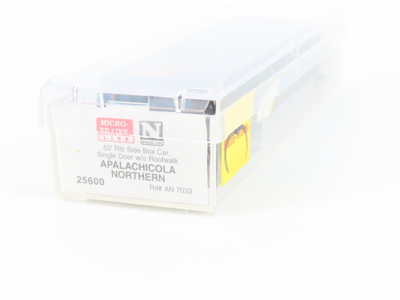 N Scale Micro-Trains MTL 25600 AN Port St. Joe Route 50' Rib Side Box Car #7033
