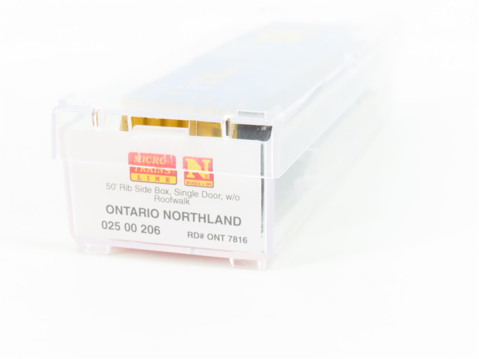 N Scale Micro-Trains MTL 02500206 ONT Ontario Northland 50' Box Car #7816