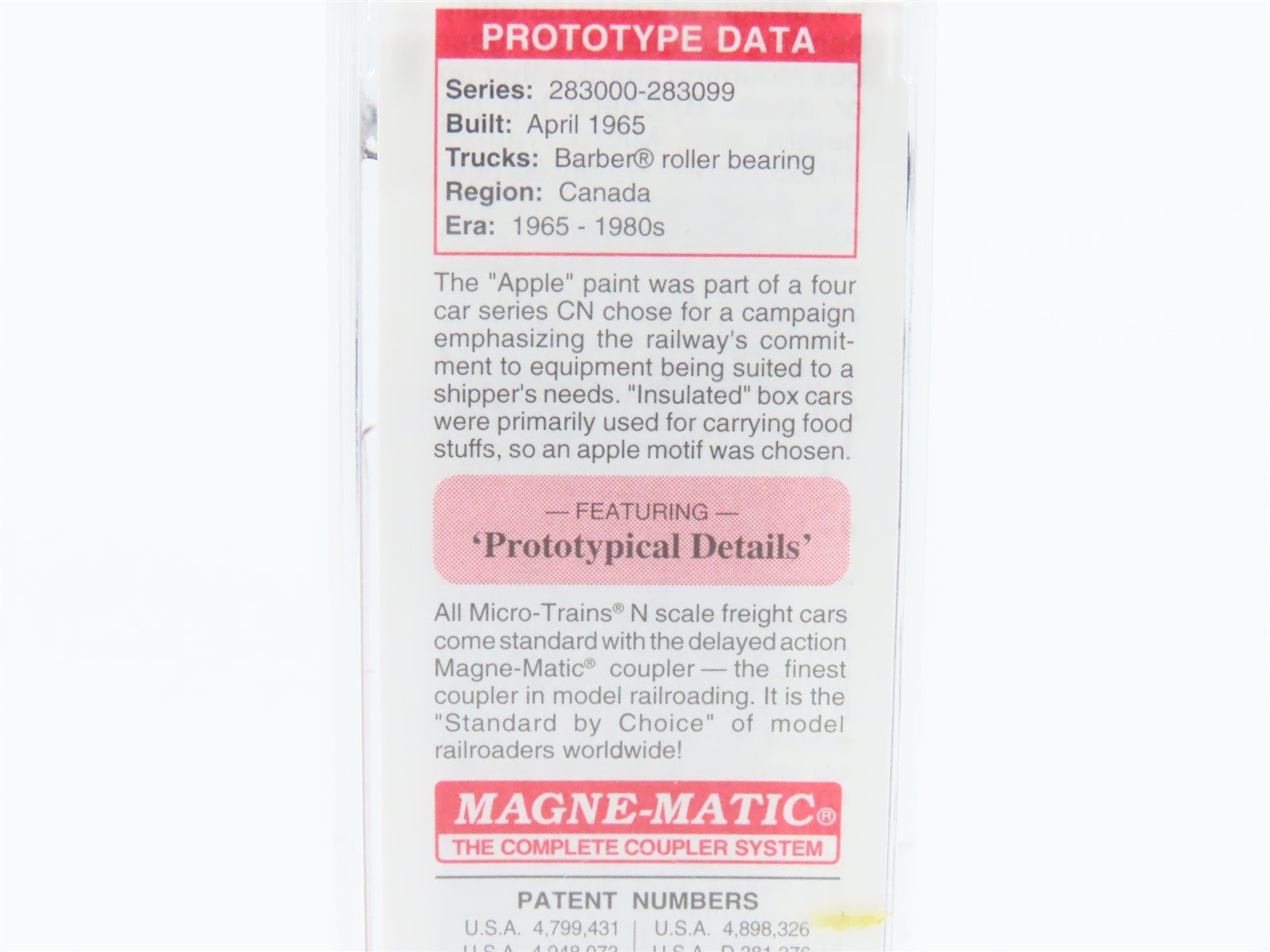 N Scale Micro-Trains MTL 38340 CN Canadian National 