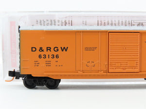 N Scale Micro-Trains MTL 07600100 D&RGW Rio Grande 50' Box Car 63136