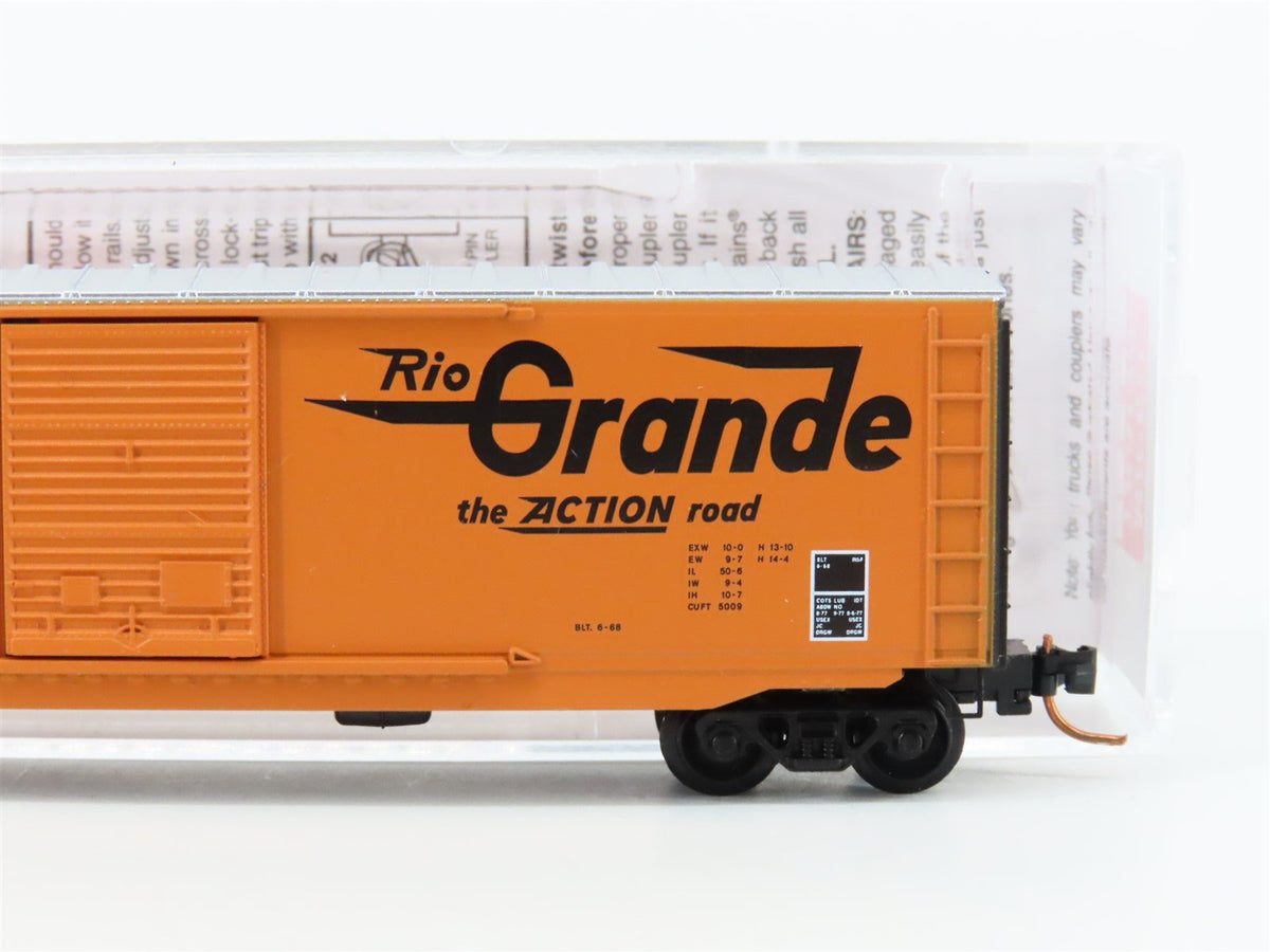 N Scale Micro-Trains MTL 07600100 D&amp;RGW Rio Grande 50&#39; Box Car 63136