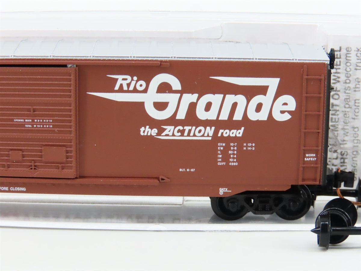 N Scale Micro-Trains MTL 07600080 D&amp;RGW Rio Grande 50&#39; Box Car 63293