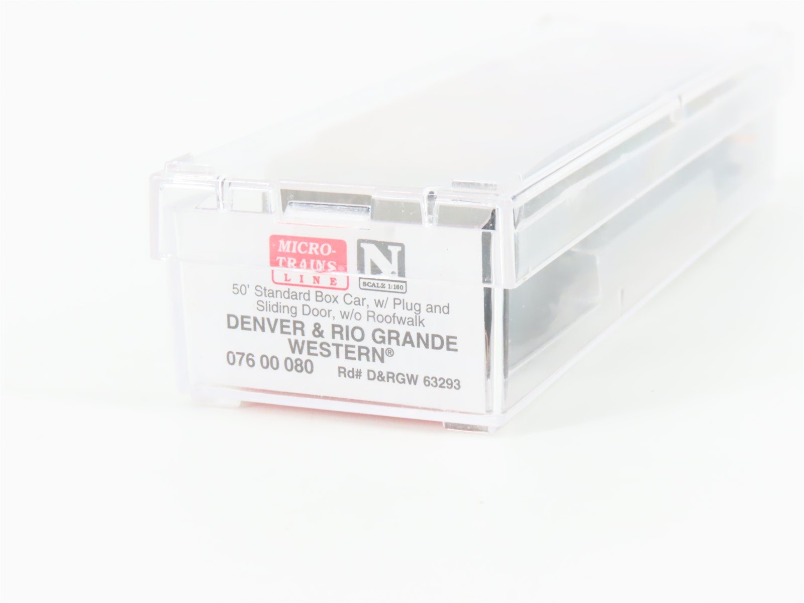 N Scale Micro-Trains MTL 07600080 D&RGW Rio Grande 50' Box Car 63293
