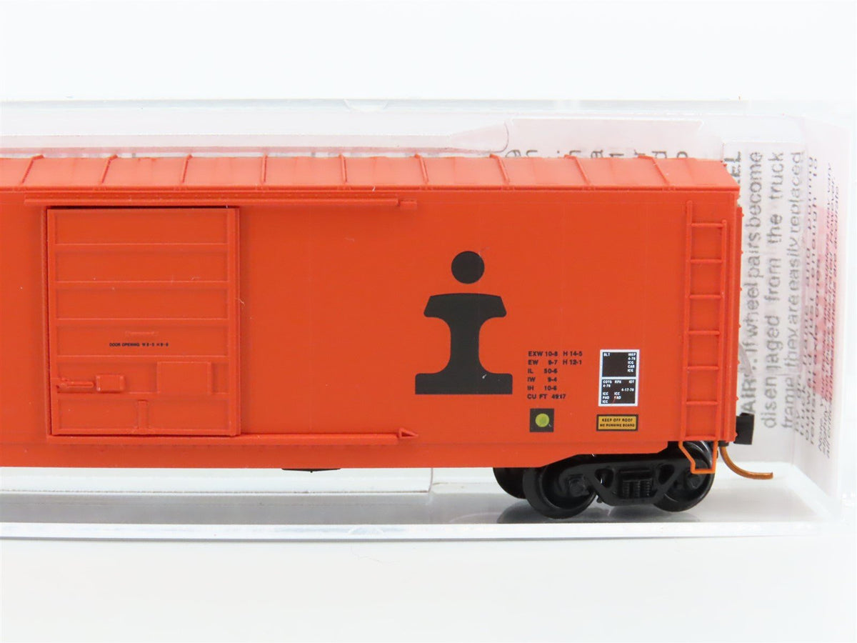 N Scale Micro-Trains MTL 07700120 ICG Illinois Central Gulf 50&#39; Box Car 511308