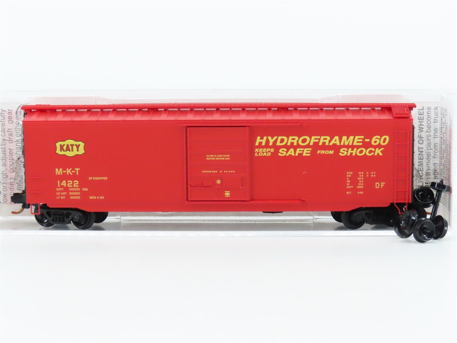 N Micro-Trains MTL 03100170 MKT Missouri Kansas Texas "Katy" 50' Box Car 511308