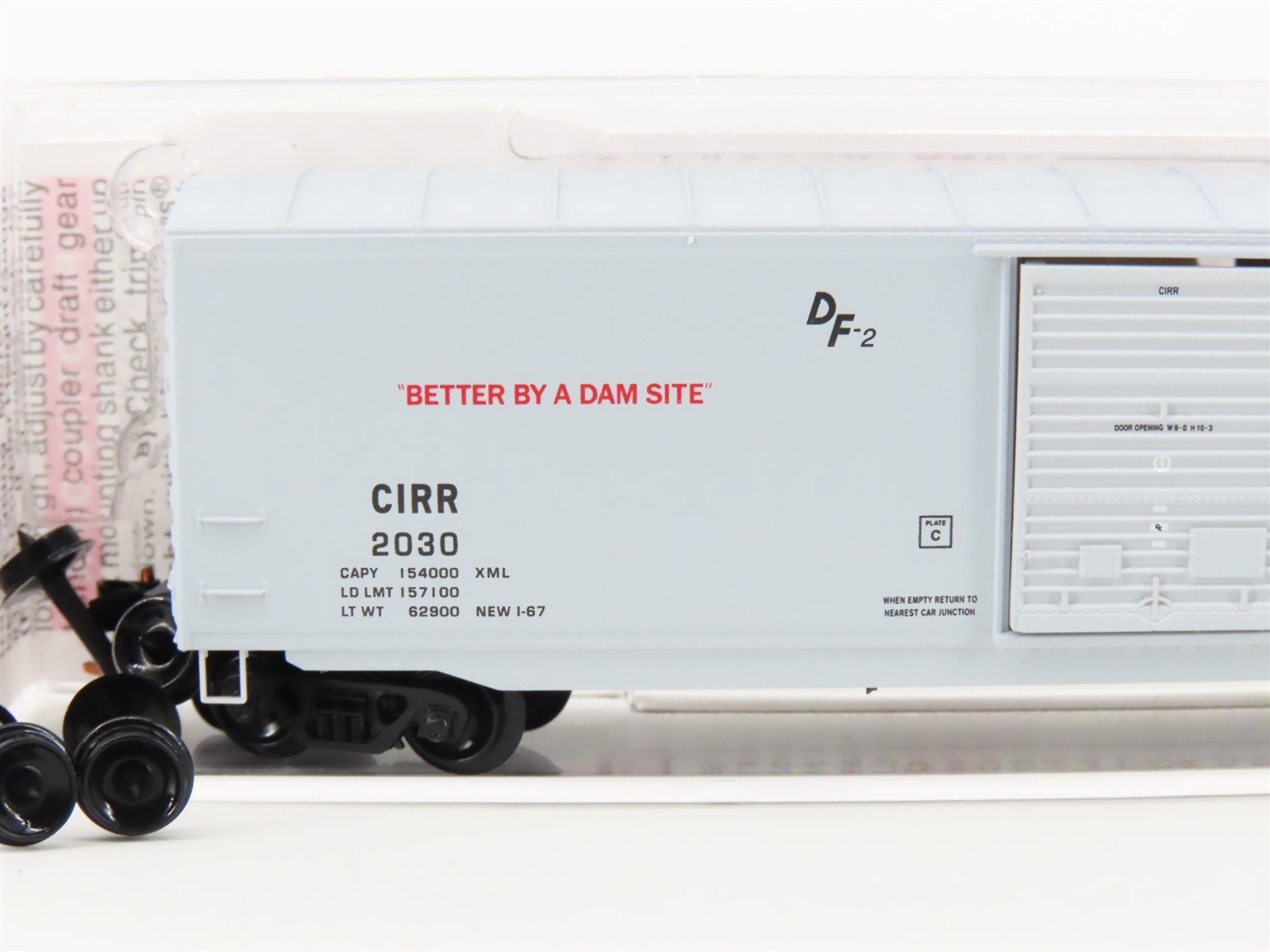 N Scale Micro-Trains MTL 07700100 CIRR Chattahoochee 50' Box Car #2030