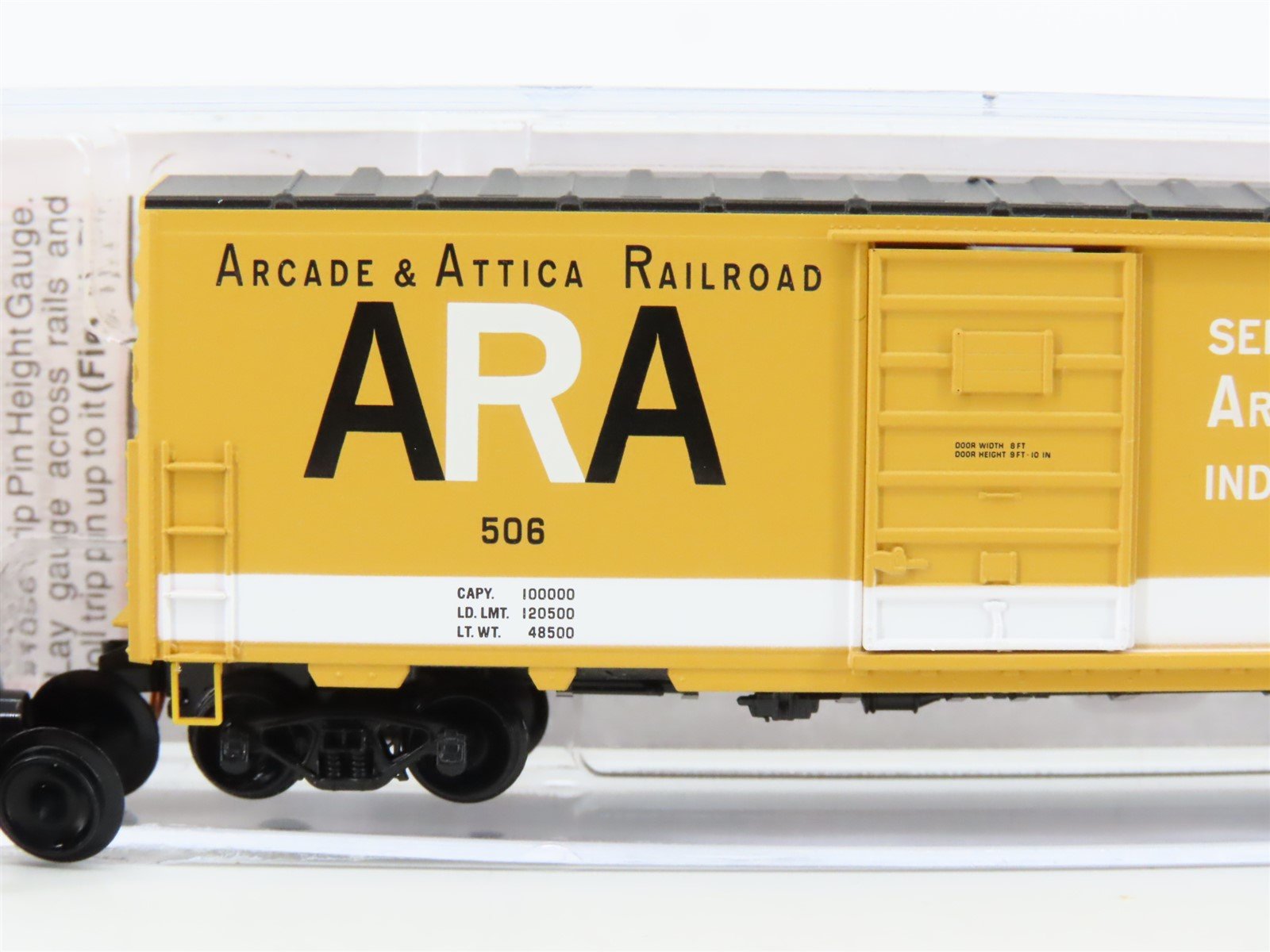 N Scale Micro-Trains MTL 02400330 ARA Arcade & Attica 40' Box Car 506