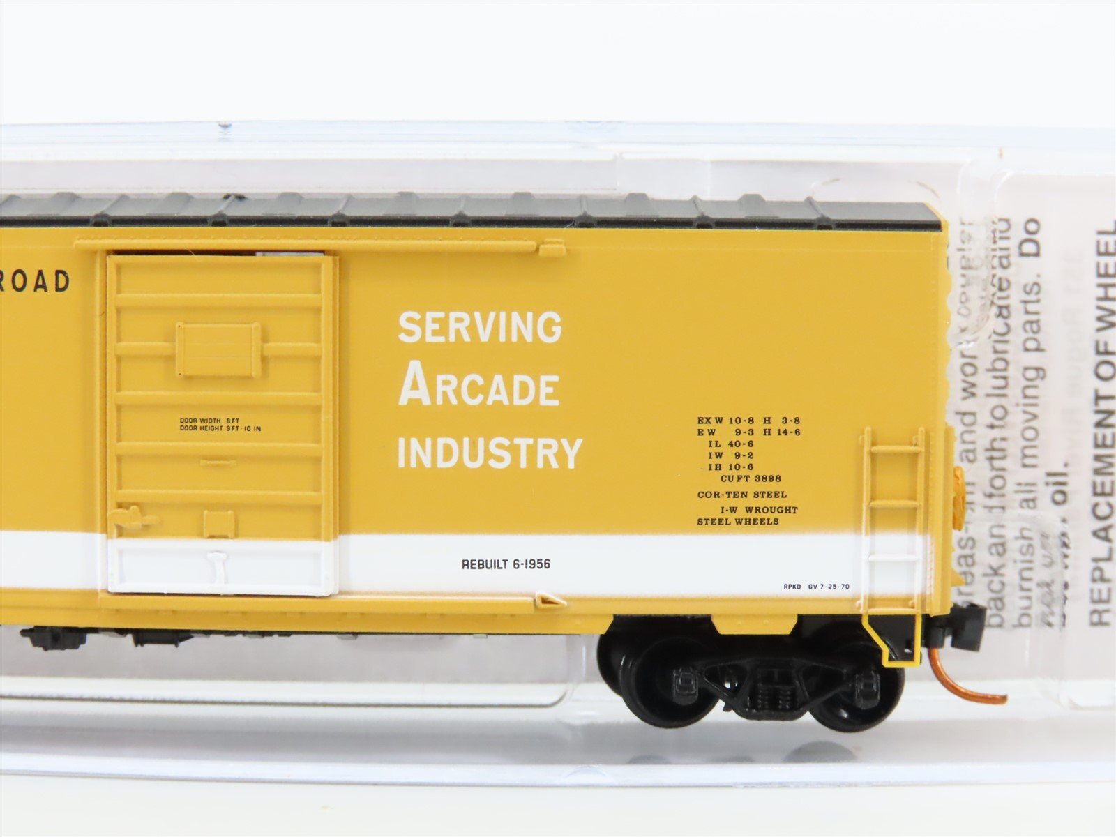 N Scale Micro-Trains MTL 02400330 ARA Arcade & Attica 40' Box Car 506