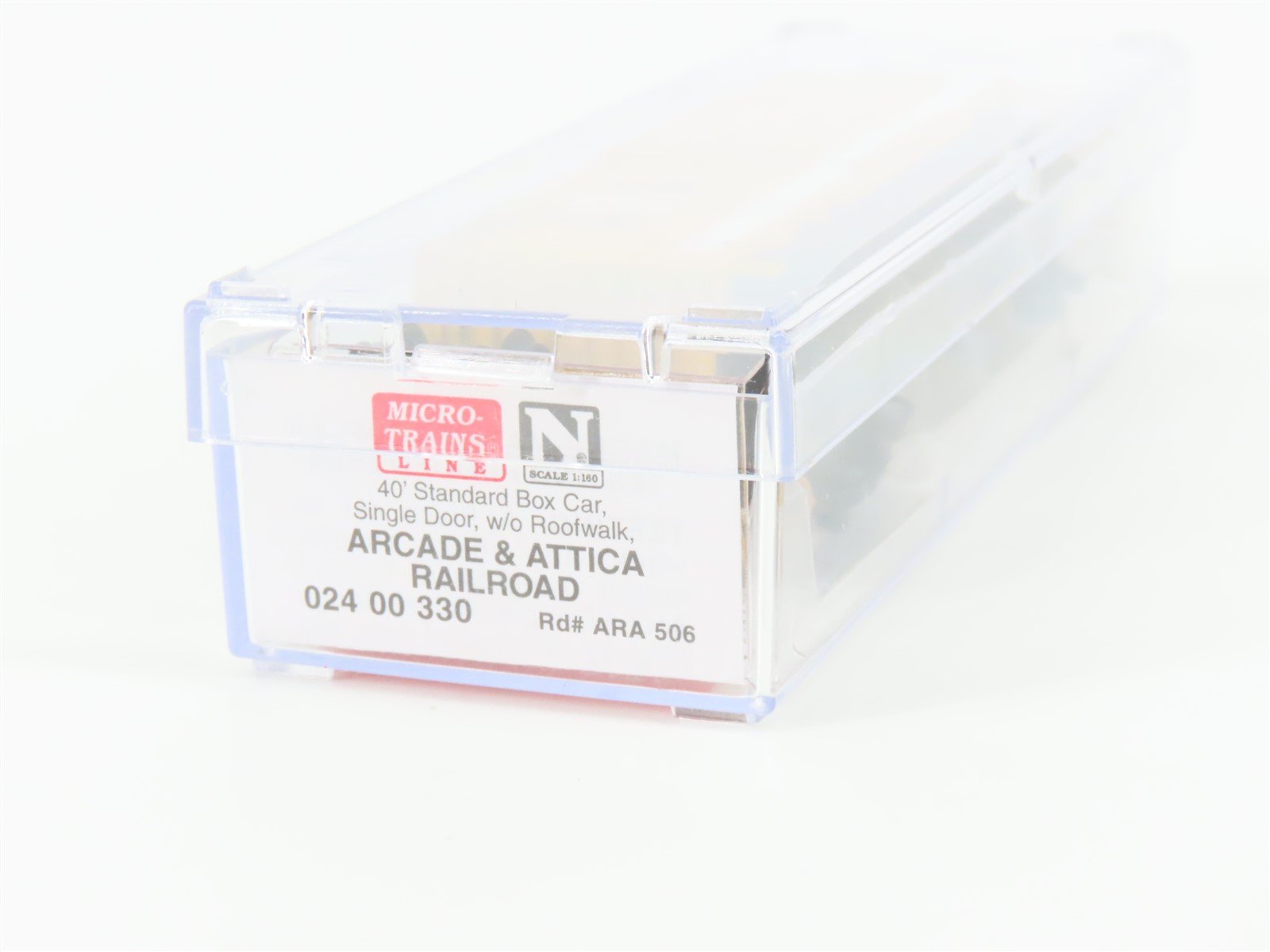 N Scale Micro-Trains MTL 02400330 ARA Arcade & Attica 40' Box Car 506