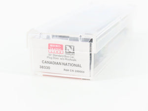 N Micro-Trains MTL 38330 CN Canadian National Super Therm 50' Box Car #289004