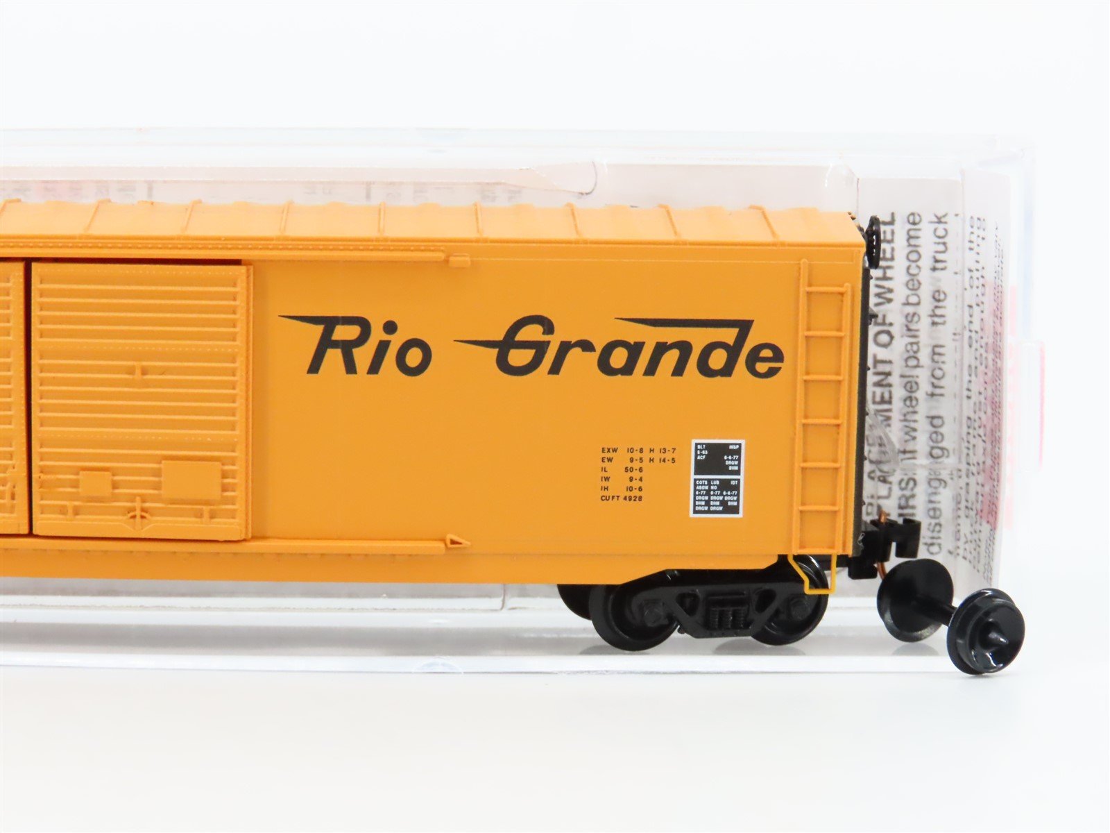 N Scale Micro-Trains MTL 37070 D&RGW Rio Grande 50' Box Car 63773