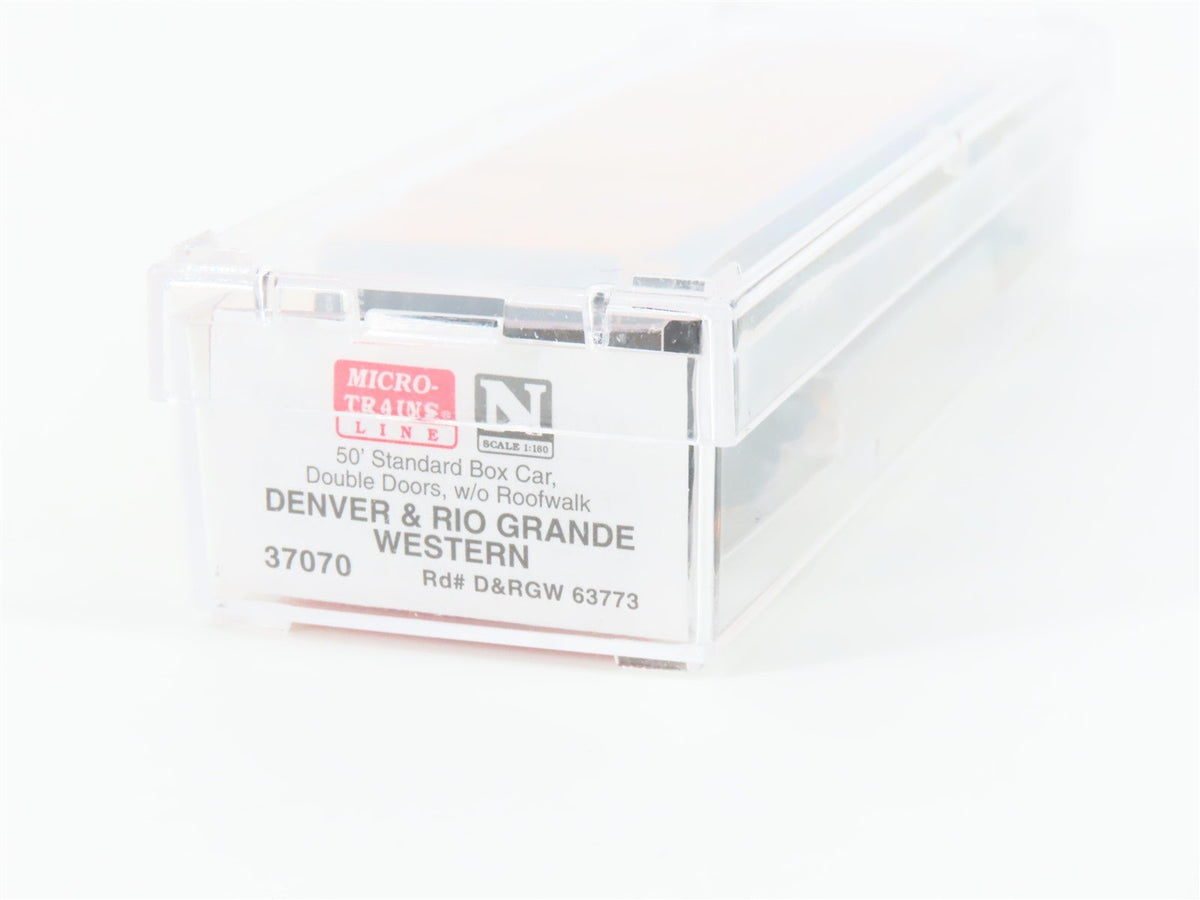 N Scale Micro-Trains MTL 37070 D&amp;RGW Rio Grande 50&#39; Box Car 63773