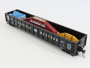 HO Roundhouse 1693 NW Norfolk & Western 50' Gondola #97194 w/ Pro Custom Load