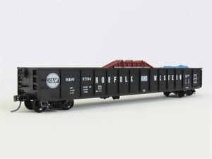 HO Roundhouse 1693 NW Norfolk & Western 50' Gondola #97194 w/ Pro Custom Load