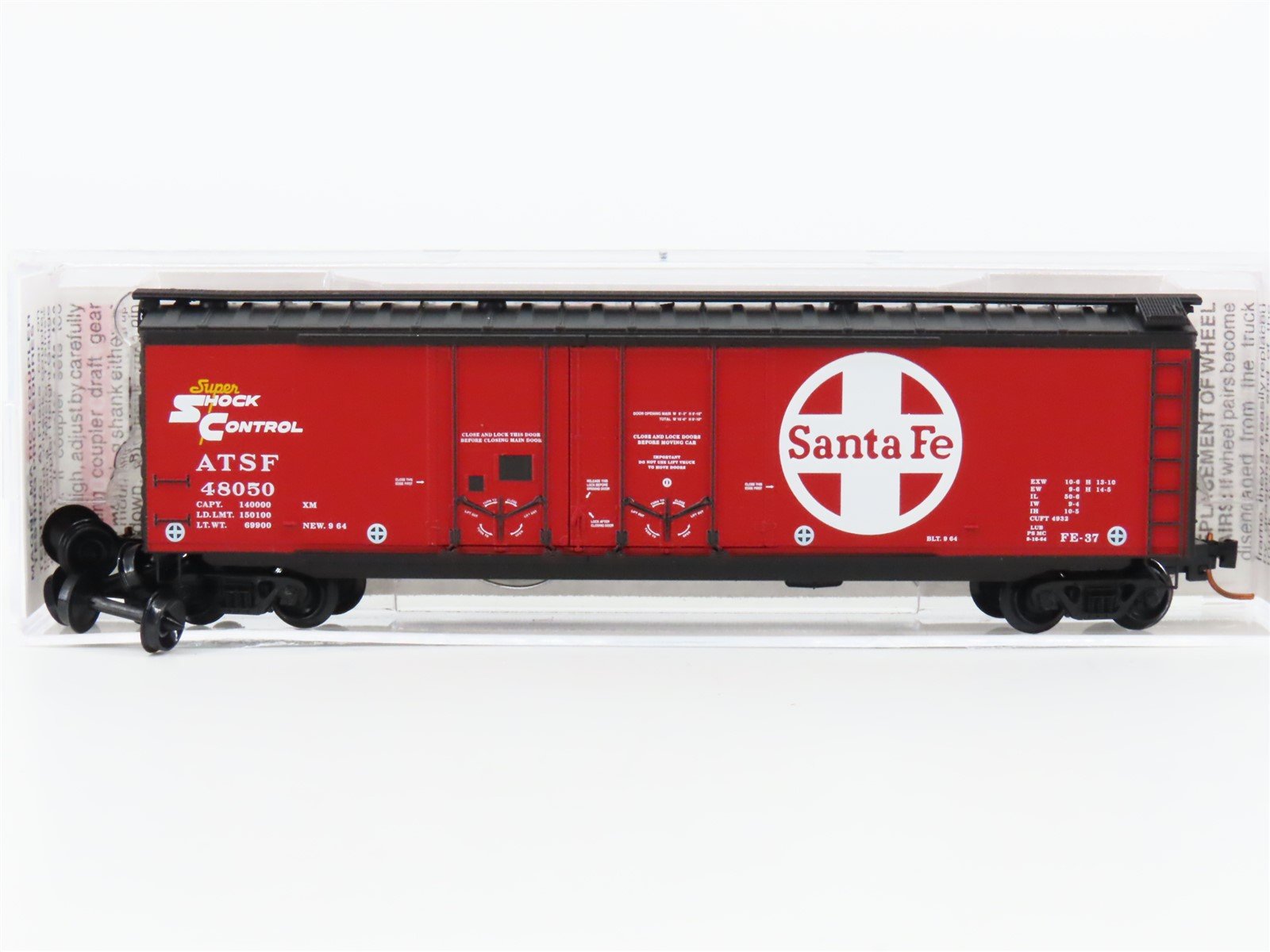 N Scale Micro-Trains MTL 03600070 ATSF Santa Fe 50' Box Car 48050