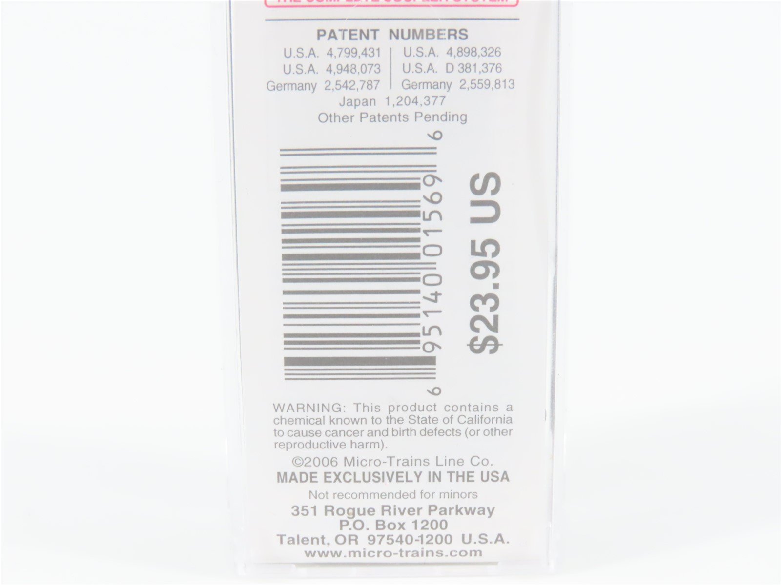 N Scale Micro-Trains MTL 03600070 ATSF Santa Fe 50' Box Car 48050