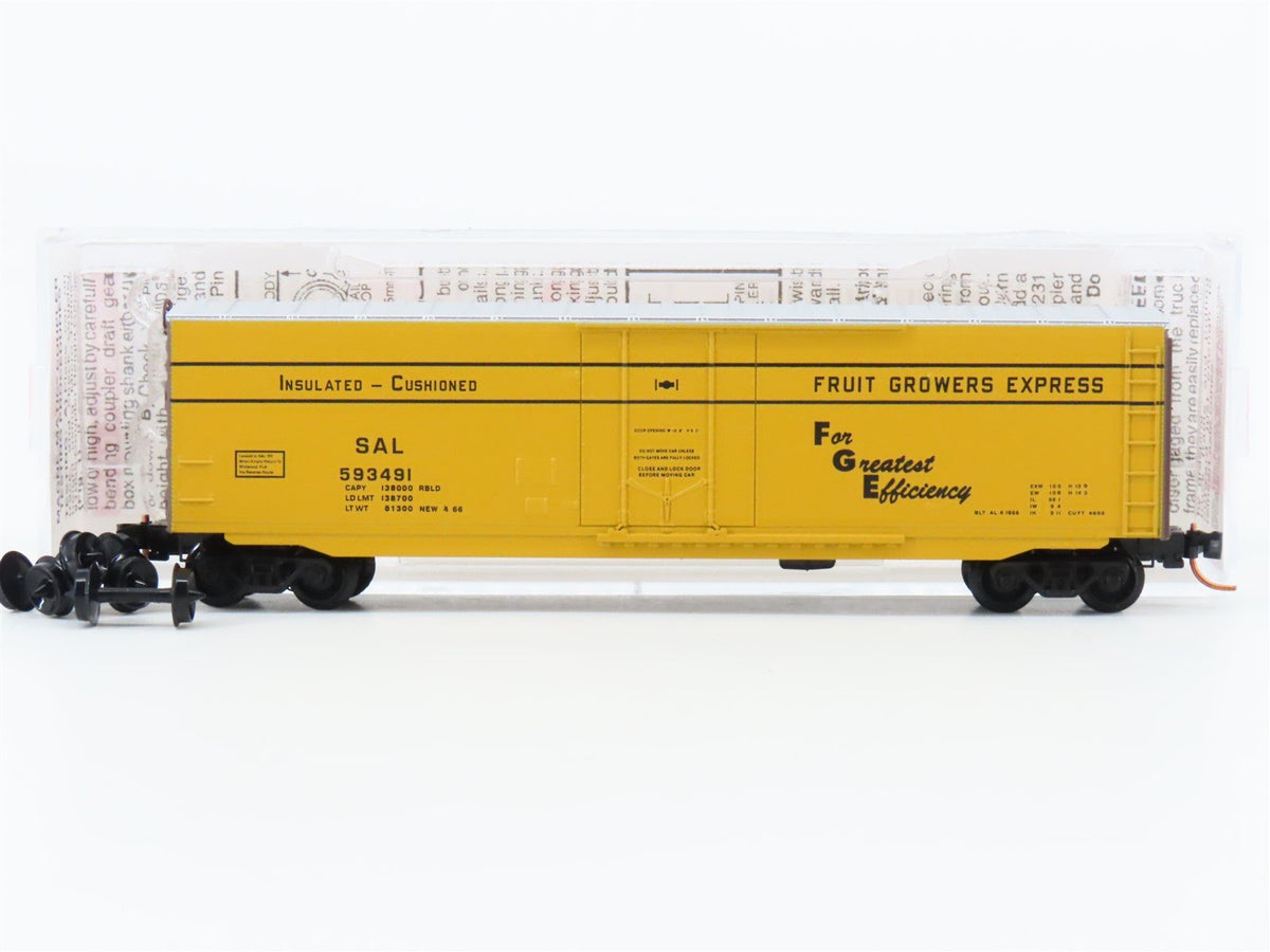 N Scale Micro-Trains MTL 03800380 SAL Fruit Growers Express 50&#39; Box Car 593491