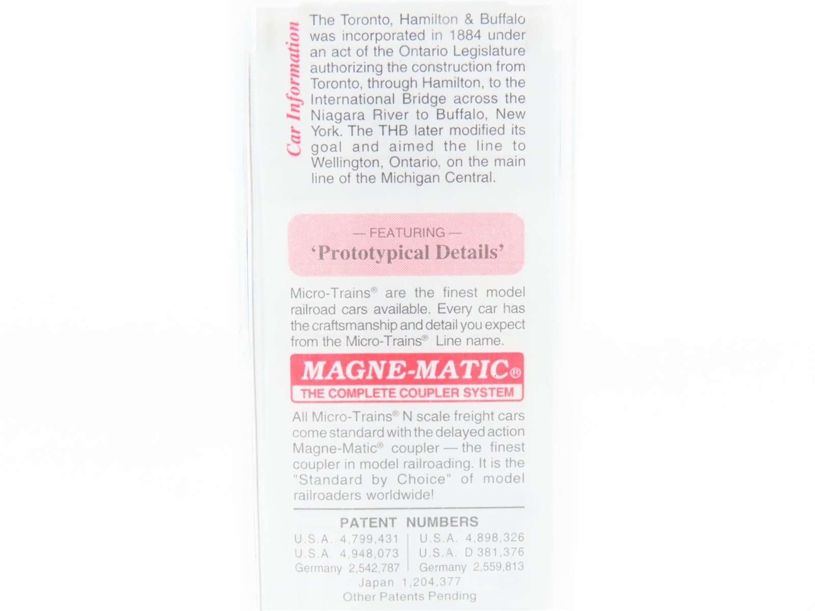 N Scale Micro-Trains MTL 105100 TH&B 50' Steel Side Gondola 2346 w/load