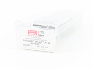 N Scale Micro-Trains MTL 105100 TH&B 50' Steel Side Gondola 2346 w/load