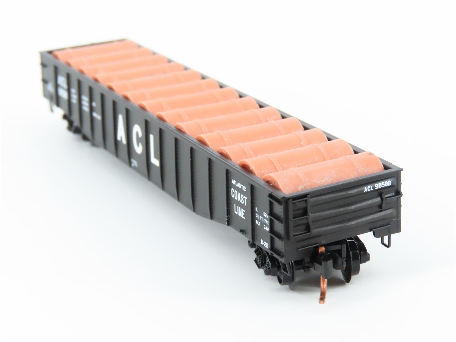N Micro-Trains MTL 10500560 ACL Atlantic Coast Line 50' Gondola #98588 w/load